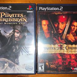 PS2 Pirates Of The Caribbean /2Games