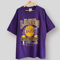 VINTAGE 2004 LOS ANGELES LAKERS TEE SIZE 2XL