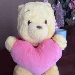 Winnie The Pooh Valentines Plushi 