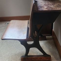 Antique School Desk