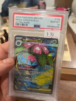 PSA 10 Mega Venusaur ex Ultra Rare #155