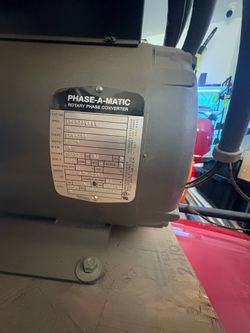 Phase-A-Matic 10 HP Rotary Phase Converter, 208-230V