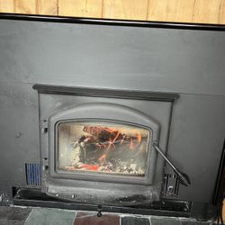 Fireplace Insert For Wood Fires. NAPOLEON 1100 PLUS Saf-T Liner