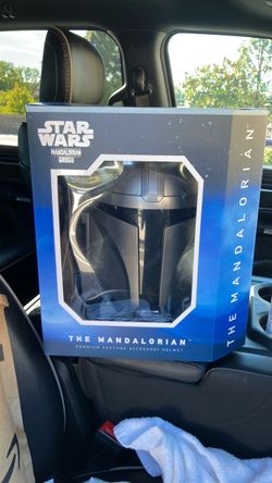Star Wars Mandalorian and grogu helmet new in box $100 OBO