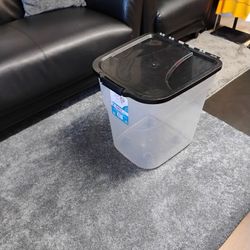 Dog Food Container On Wheels