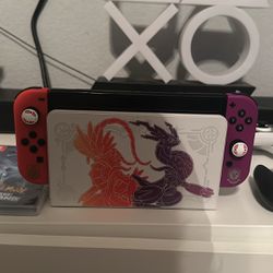 Nintendo Switch, Oled Pokémon, Scarlet And Violet Edition