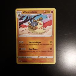 Wormadam Pokemon Card 