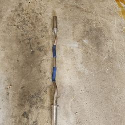 Solid Olympic 2" curl bar