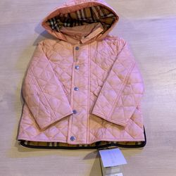 Burberry Girl 2t Quilted jacket