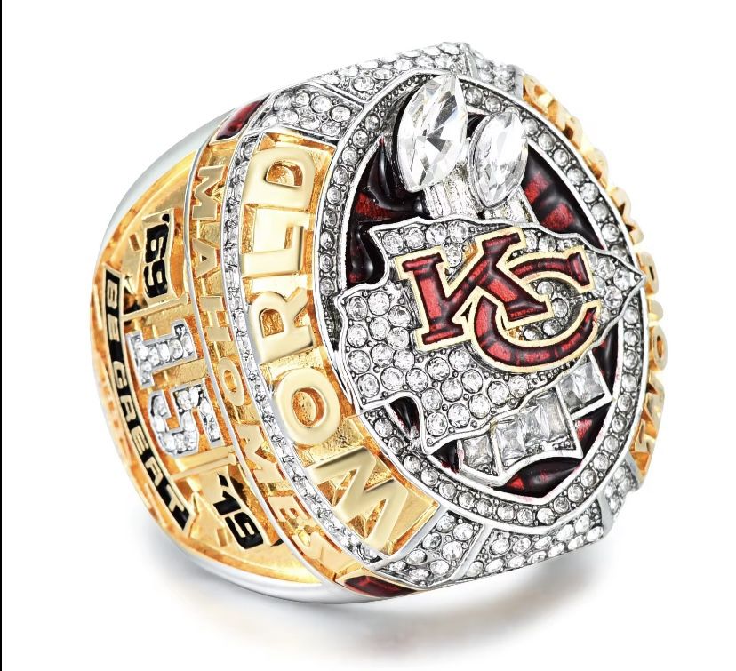 2019 KC Chiefs Championship Fan Ring / Mahomes