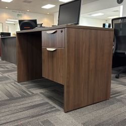 Save $100 Off | Small Office Desk With File Cabinet
