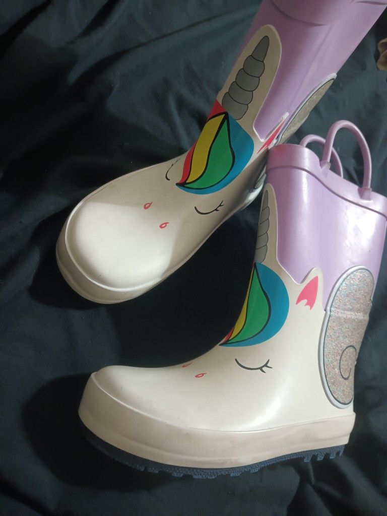 Little Girl Rain Boots