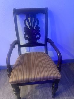 Victoria-revival antique chair