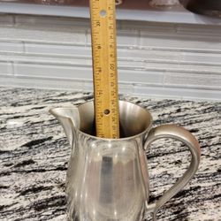 Vintage Woodbury Pewter Revere Bar Pitcher