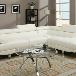 Sofa Seccional De Piel Solo $899 Especial Del Dia