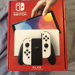 Nintendo Switch OLED model Neon Red/Blue & White Joy-Con