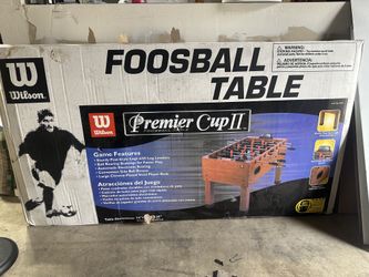 Wilson Premier Cup II Foosball Table