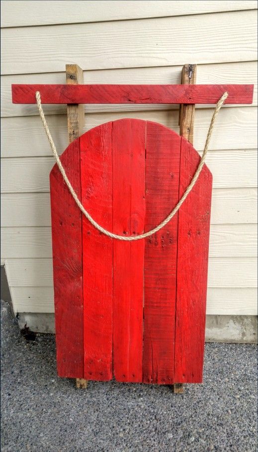 Handmade Sled