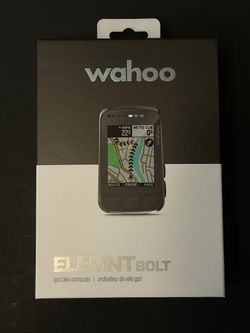 WAHOO ELEMNT BOLT V2 WFCC5 Cycling GPS Computer New in Box