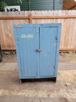 Antique Primitive Cabinet