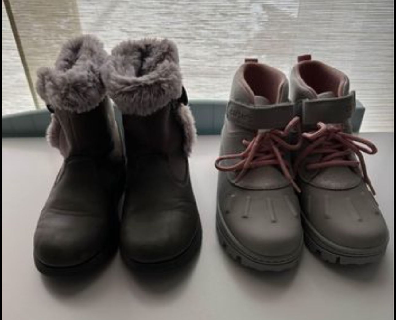 Two Pair - Carter’s/OshKosh Girls Boots, Size 13 NEW