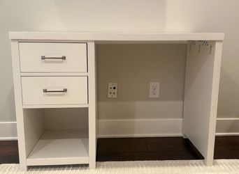 White Pottery Barn Desk