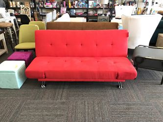Brand new Klick Klack Sleeper Sofa Futon in Red