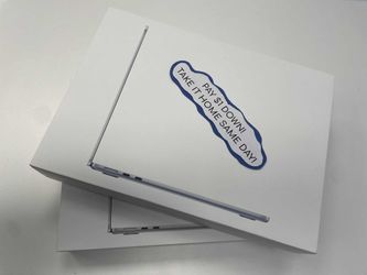 Apple - MacBook Air 13-inch Laptop Built for Apple Intelligence - M4 Chip (Brand New) - Pay $5 DOWN AVAILABLE - NO CREDIT NEEDED