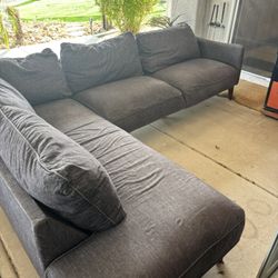 Two Piece Sectional Couch 