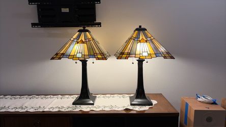 Tiffany Style table lamps