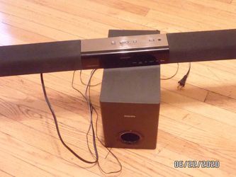 Philips HTL2160/F7 Philips Bluetooth Soundbar Speaker (Black)