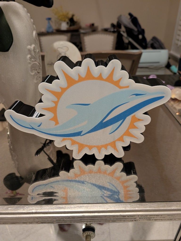 Miami Dolphins Light Box