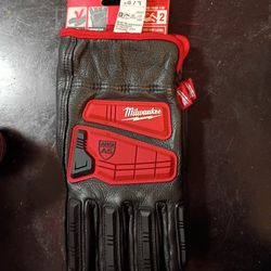 Milwaukee Impact Cut Level 5 Goatskin Leather Gloves 