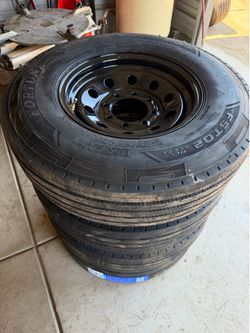 Trailer wheels / tires ST235/75-16 14ply EACH