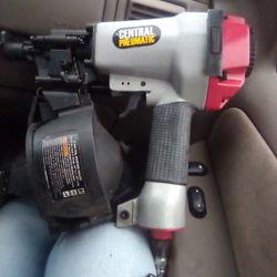 Central Pneumatic Nail Gun