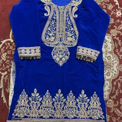 New Velvet Pakistani Kurta Xl To Xxl