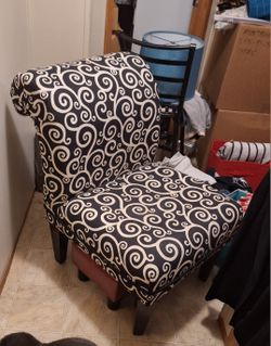 Custom Covered Slipper Chair