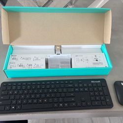 Microsoft signature slim combo  MK955 .. Bluetooth keyboard and mouse … $50 