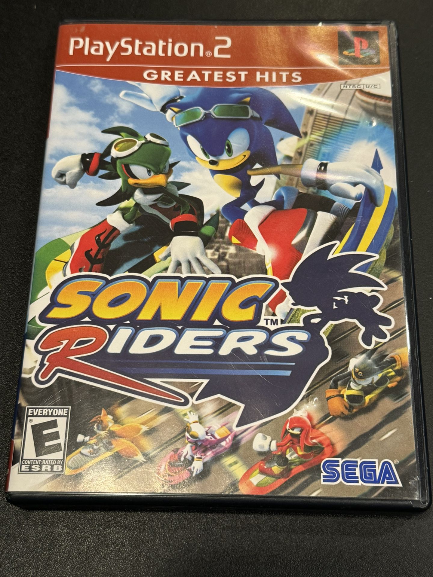 Sonic Riders Sony PlayStation 2 PS2 Complete In Box with Manual 