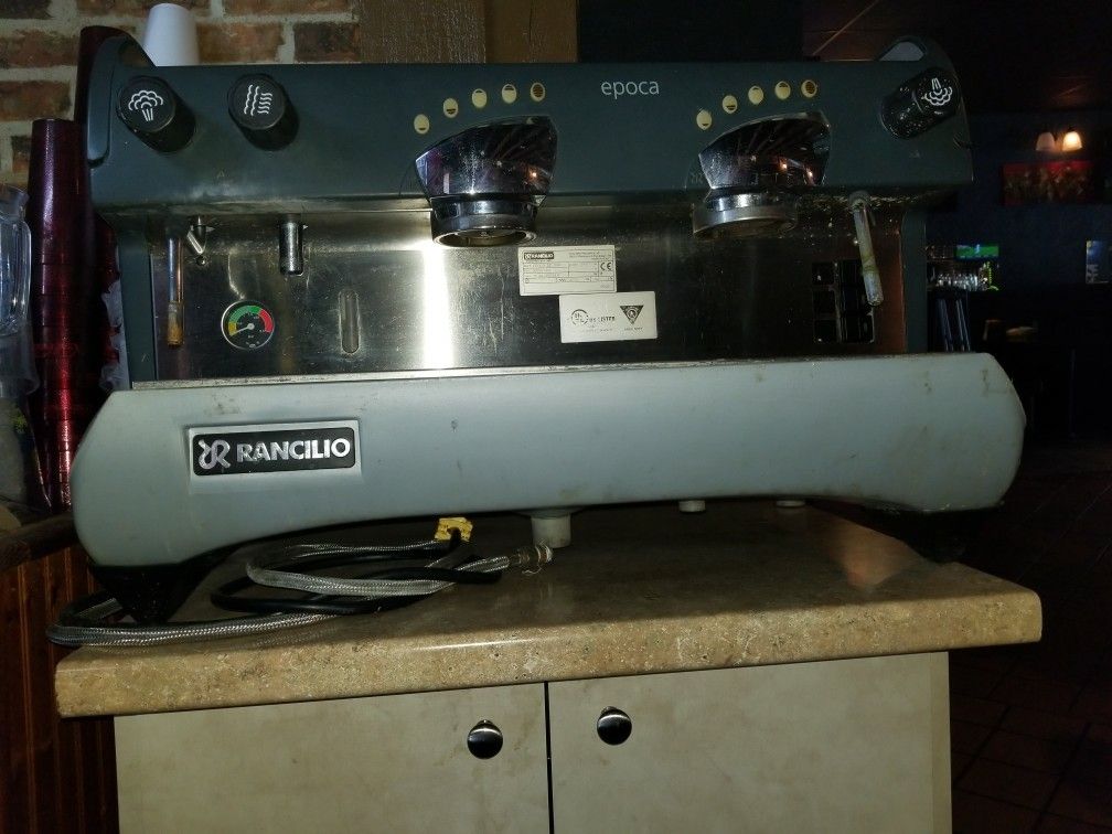 Rancilio EPOCA S2 Epoca Espresso Machine, Semi-Automatic, 11 Liter Boiler