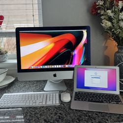 FULL APPLE MAC SETUP: iMac MacBook Full Size Keyboard 