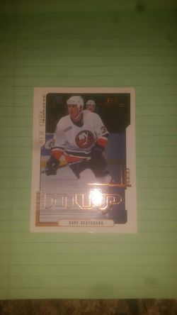 Dave Scatchard MVP #110 New York Islanders Card