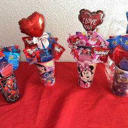 Valentine Candy Cups $12 Each