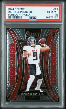 2024 PANINI SELECT TURBOCHARGED MICHAEL PENIX JR. 21