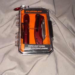 Knife And Flashlight Set 