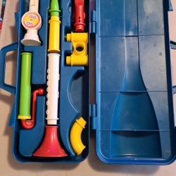 🎺 Vintage Fisher Price Crazy Combo Horn Set

