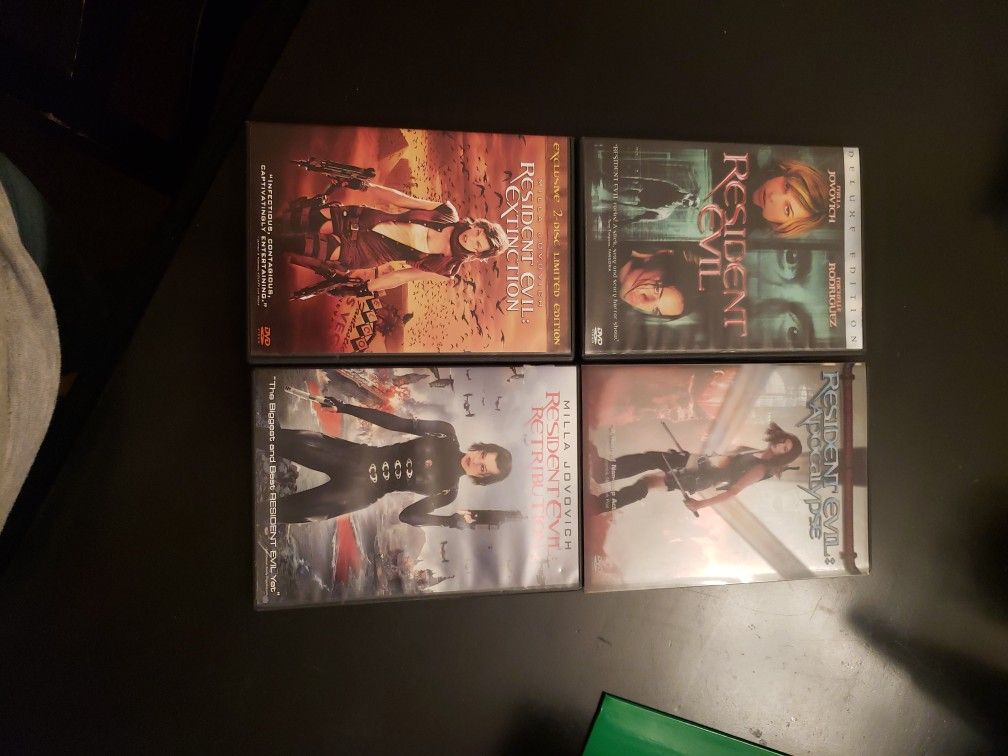 Resident Evil DVD Set