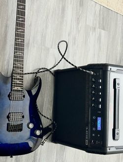 Schecter Guitar & Line 6 spider v30  Amp
