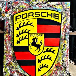 1 Of 1 Custom Porsche Painting 