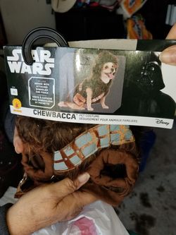 Chewbacca dog costume